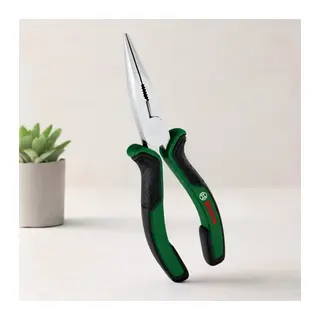 Kargaburun Pense 180 mm Uzun Uçlu Ergonomik Saplı