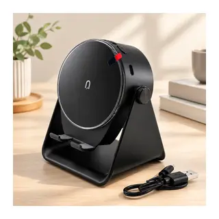 Bluetooth Soundpad Hoparlör 5W 2000mAh (Telefon Standı, USB-C)