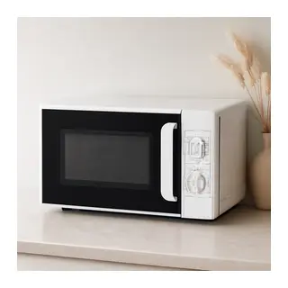 20L 700W Mikrodalga Fırın - 5 Güç Kademesi, Buz Çözme, Beyaz