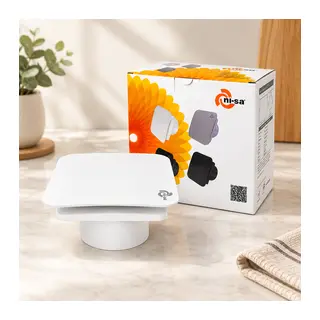 100 mm Plastik Banyo Tuvalet Aspiratörü 12W