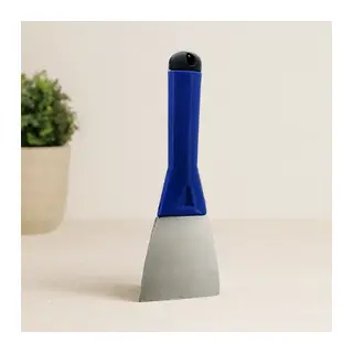 80 mm Metal Kazıma Spatulası (Plastik Saplı, Kapaklı)