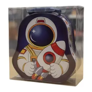 Kulplu Metal Astronot Kumbara