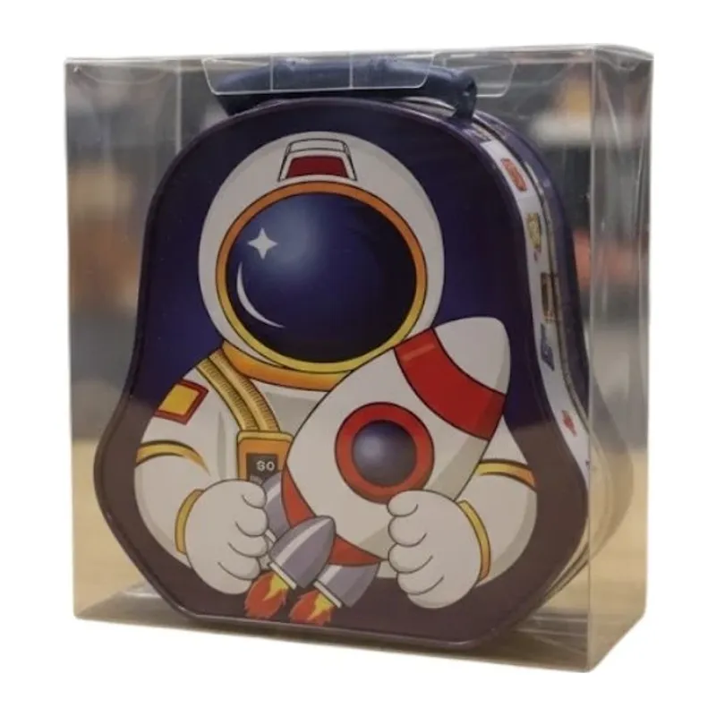 Kulplu Metal Astronot Kumbara