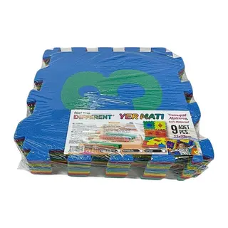 9 Parça Yer Matı 33x33