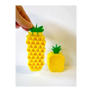 3D Baskı Ananas Fidget Oyuncak - Hareketli Duyusal Masa Oyuncağı, Stres Giderici Puzzle Fidget