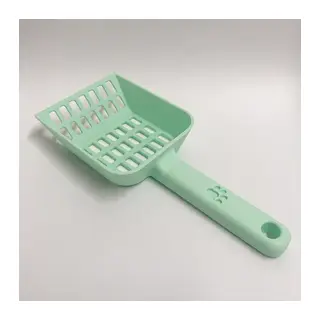 3D Baskı Kedi Kumu Küreği - Geniş Hazneli Eleme Küreği-Mint