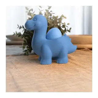 3D Baskı Dinozor Yumurtalık - Sevimli Eggosaurus Yumurta Tutucu-Mavi