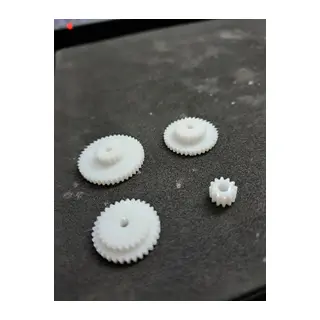 3D Baskı Klasik Araç Gösterge Dişli Tamir Seti Kilometre Sayacı Yedek Dişli Seti Beyaz
