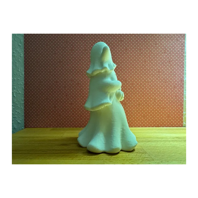 3D Baskı Hayalet Kulesi Cadılar Bayramı Dekoru Işıklandırılabilir Üç Hayalet Kule Süsü