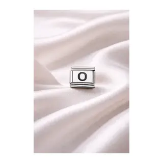 O Harf Charm | Çelik Bileklik Aksesuarı | Kişiye Özel Harf Modülü | Minimal & Zarif