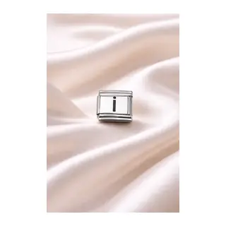 İ Harf Charm | Çelik Bileklik Aksesuarı | Kişiye Özel Harf Modülü | Minimal & Şık