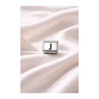 J Harf Charm | Çelik Bileklik Aksesuarı | Kişiye Özel Harf Modülü | Minimal & Şık Tasarım
