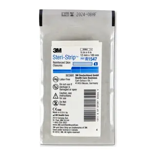 Steril Strip Dikiş Bandı 12 x 100 mm Yara Kapatma Bandı Cilt Sabitleyici Strip 6'lı 5 Paket