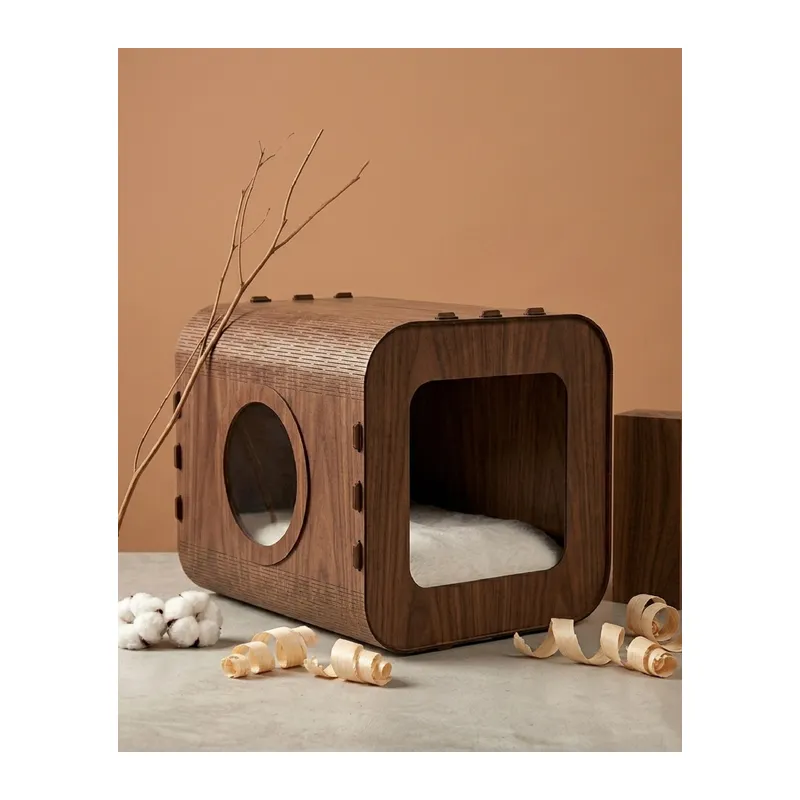 Özel Tasarım Nova MDF Kedi Evi