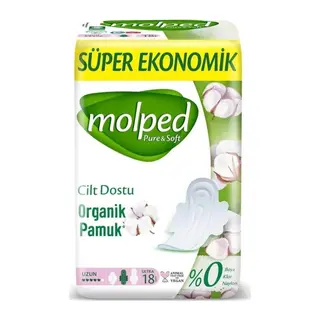 Pure&Soft Ped Uzun Süper Eko 18 Adet