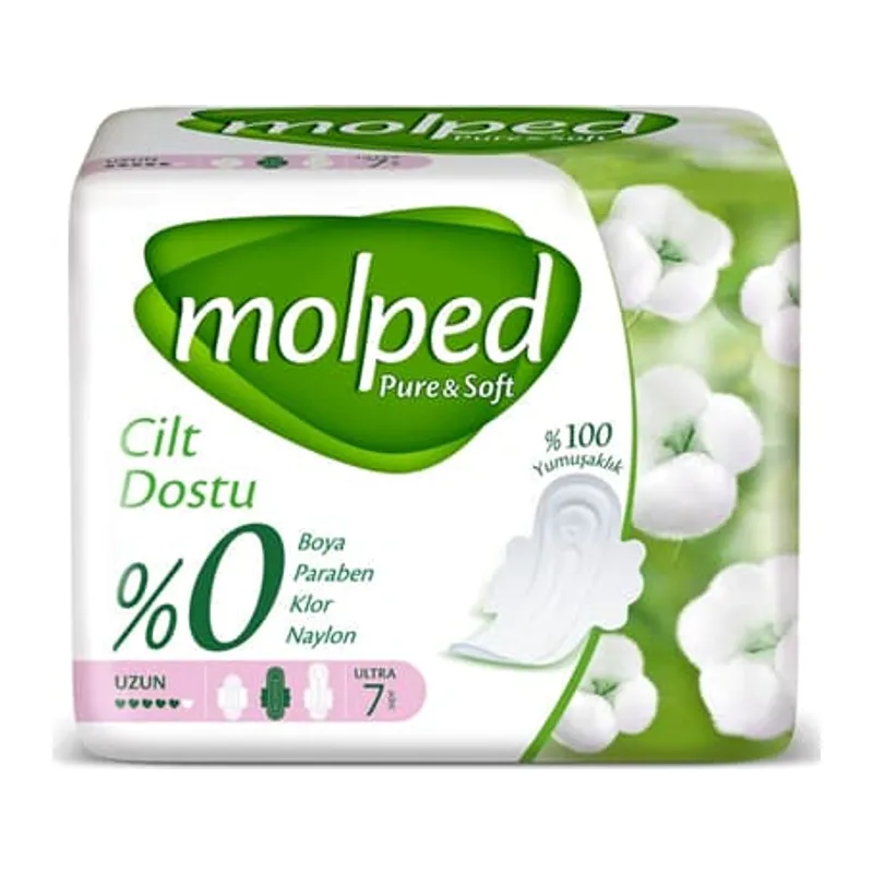 Pure&Soft Uzun Ped 7 Adet