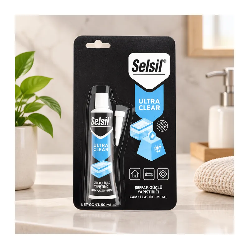 Ultra Clear Kristal Şeffaf Montaj Yapıştırıcı