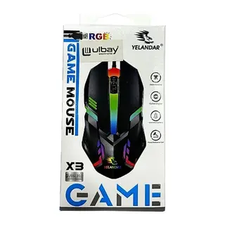 RGB Kutulu Oyuncu Mouse