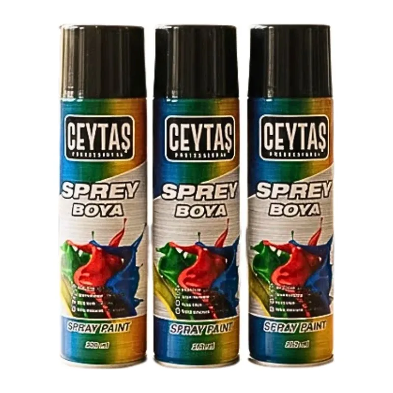 200 ml Siyah Sprey Boya