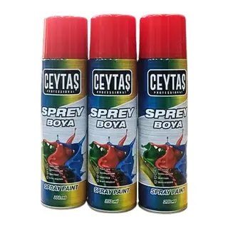Kırmızı Sprey Boya 200 ml