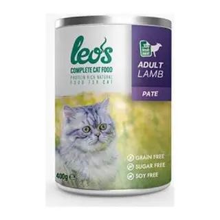 Kuzu Etli Pate Yetişkin Kedi Konservesi 12 Adet 400 Gr
