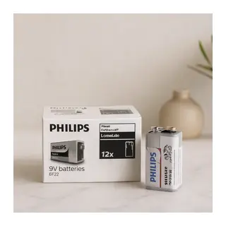 9V Pil 12'li Paket (Çinko-Klorür)