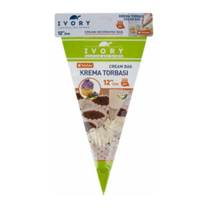 Şeffaf Krema Torbası