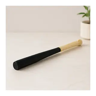 Ahşap Beyzbol Sopası 50 cm (Boyalı)