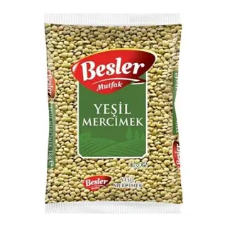 BESLER YEŞİL MERCİMEK 1 KG