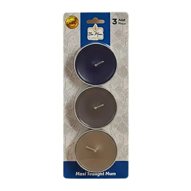 Maxi Tea Light 3'li Mum