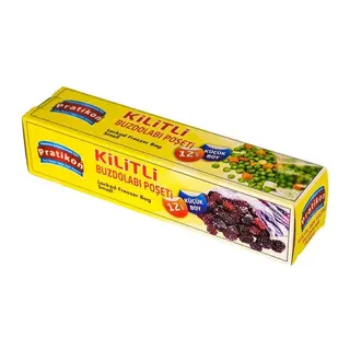Küçük Kilitli Buzdolabı Poşeti