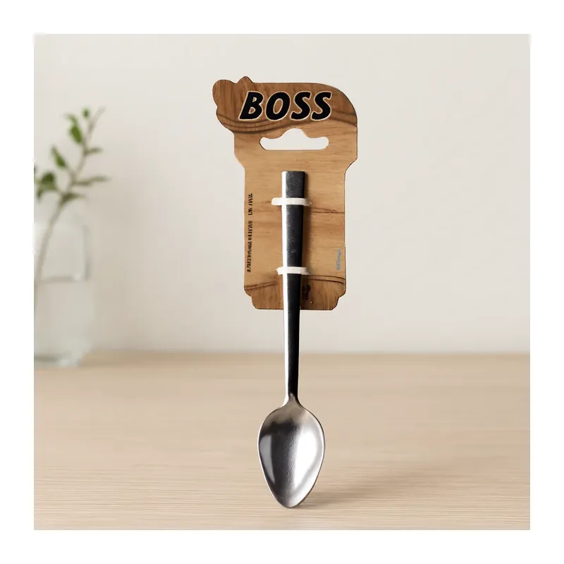 Metal Tatlı Kaşığı 6'lı (2mm)