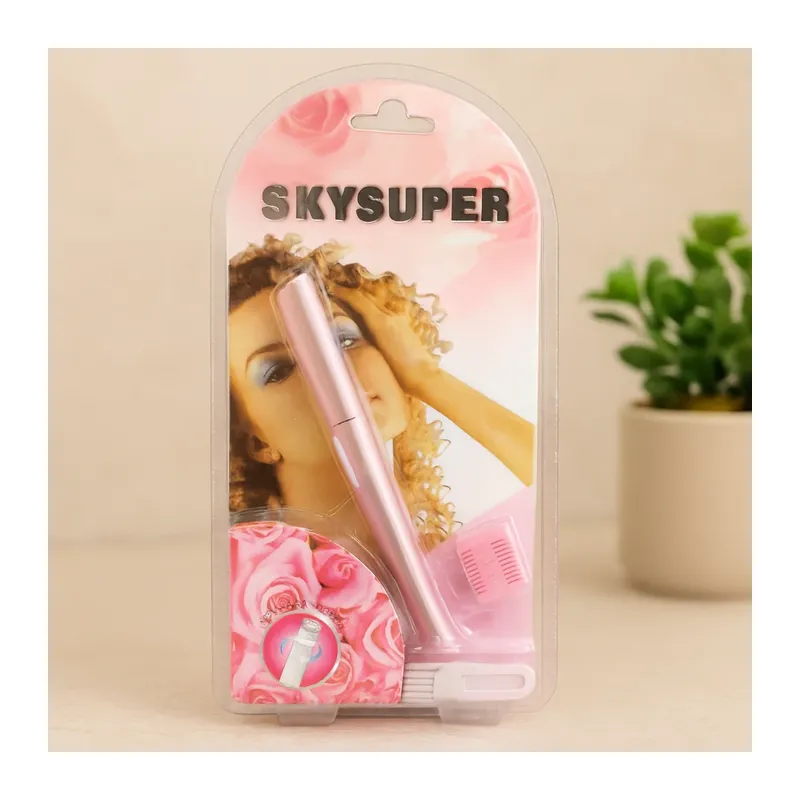 Pilli Yanak Kıl Alma Makinesi (Pembe)