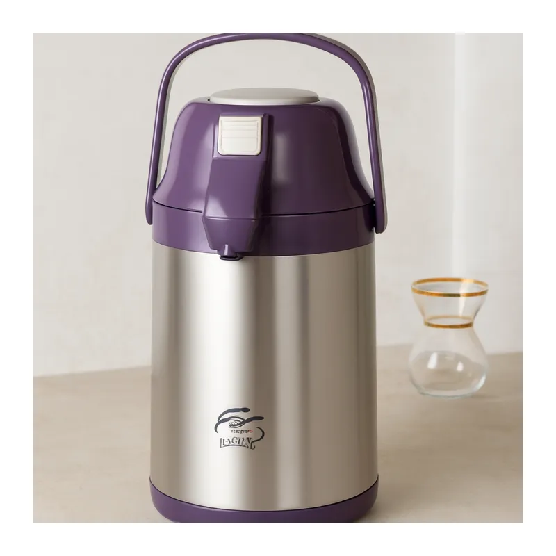 2.5L 304 Çelik Pompalı Termos Musluklu