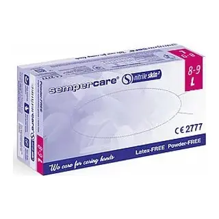 Nitril Pudrasız Muayene Eldiveni - L - 200'lü