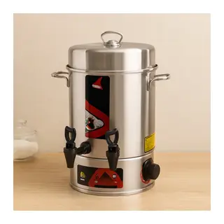 Elektrikli Semaver Çay Makinesi 6 Litre Çift Musluk 1000W (60 Bardak)