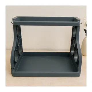 Mutfak Tezgah Üstü Düzenleyici Organizer - Gri