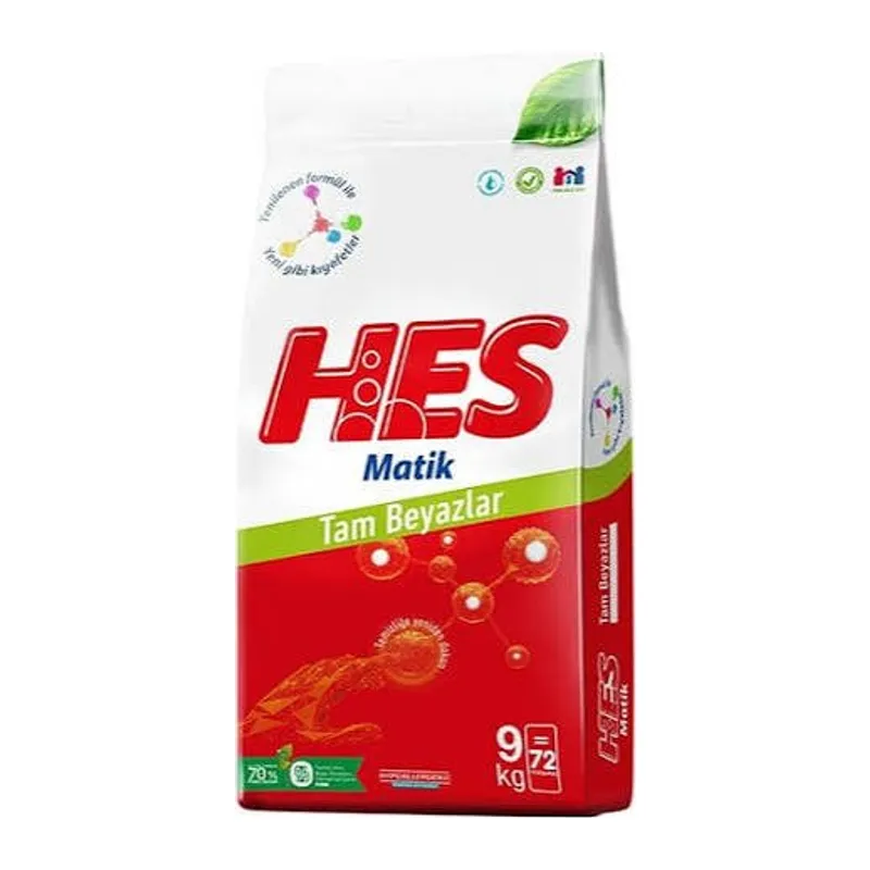 HES MATİK BEYAZLAR İÇİN 9 KG