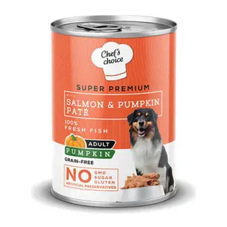 Pumpkin Pate Somonlu Balkabaklı Tahılsız Yetişkin Köpek Konservesi 400 Gr