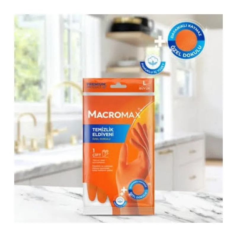 MACROMAX BULAŞIK ELDİVENİ M BOY