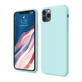 Apple iPhone 11 Pro Uyumlu Kılıf First Silikon - Turkuaz