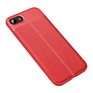 Apple iPhone 7 Uyumlu Kılıf Auto Focus Kapak - Kırmızı
