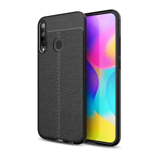 Huawei P40 Lite Uyumlu E Kılıf Auto Focus Kapak - Siyah
