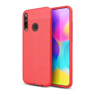 Huawei P40 Lite Uyumlu E Kılıf Auto Focus Kapak - Kırmızı