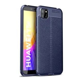 Huawei Y5P Uyumlu Kılıf Auto Focus Kapak - Lacivert