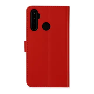 Realme 6i Uyumlu Kılıf Trend S Plus Kapaklı Kılıf - Kırmızı