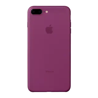Apple iPhone 8 Plus Uyumlu Kılıf PP Ultra İnce Kapak - Pembe