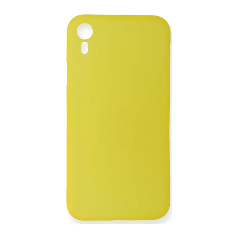 Apple iPhone XR Kılıf PP Ultra İnce Kapak - Sarı