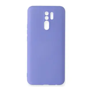 Xiaomi Redmi 9 Uyumlu Kılıf Nano içi Kadife Silikon - Lila