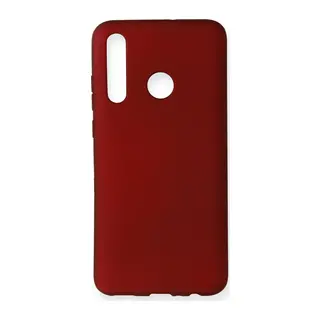 Huawei Honor 20 Lite Kılıf First Silikon - Bordo